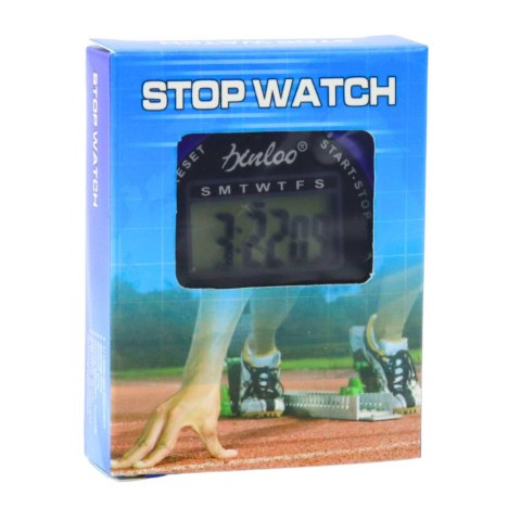 Stoper Cyfrowy LCD Elektroniczny Sportowy XL-011 Niebieski Stoper Cyfrowy LCD Elektroniczny Sportowy XL-011 Niebieski