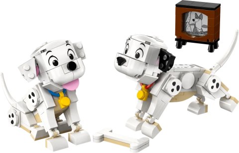43271 - LEGO Disney - 101 dalmatyńczyków — Szczeniaczki Szczęściarz i Penny