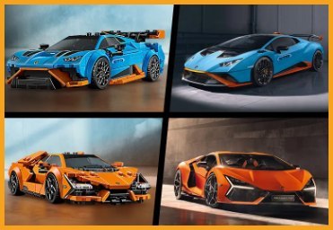 77238 - LEGO Speed Champions - Lamborghini Revuelto i Huracán STO
