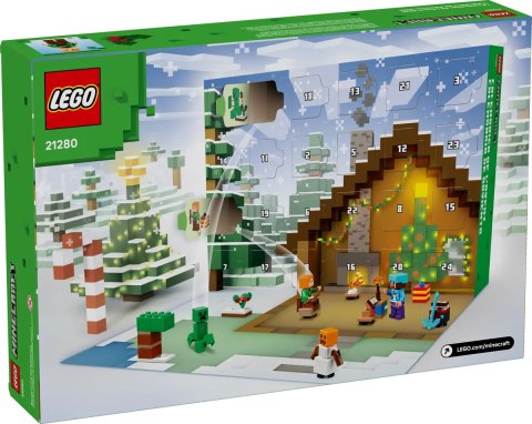 21280 - LEGO Minecraft - LEGO® Minecraft® Kalendarz adwentowy na 2025 rok