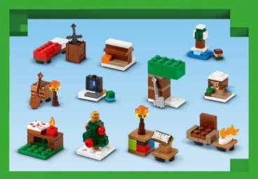 21280 - LEGO Minecraft - LEGO® Minecraft® Kalendarz adwentowy na 2025 rok