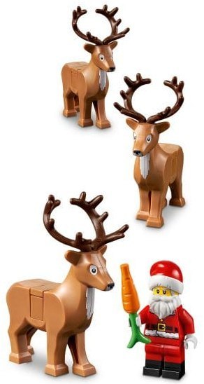 40499 - LEGO Icons - Sanie Świętego Mikołaja