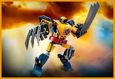 76202 - LEGO Super Heroes - Mechaniczna zbroja Wolverine'a