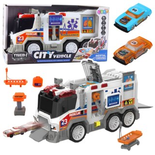 Ambulans Karetka Miejska Pojazd Medyczny Napęd Światła Dźwięki