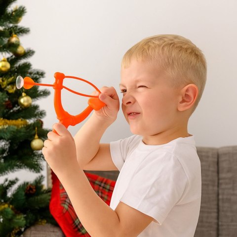 Zestaw Do Strzelenia Gra Zręcznościowa Proca Strzałki Z Przyssawkami 3 szt.