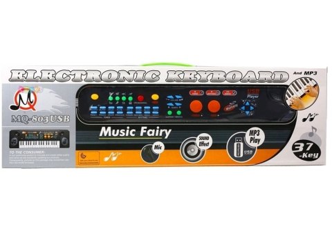 Keyboard Organy z Mikrofonem 37 Klawiszy USB Keyboard Organy z Mikrofonem 37 Klawiszy USB