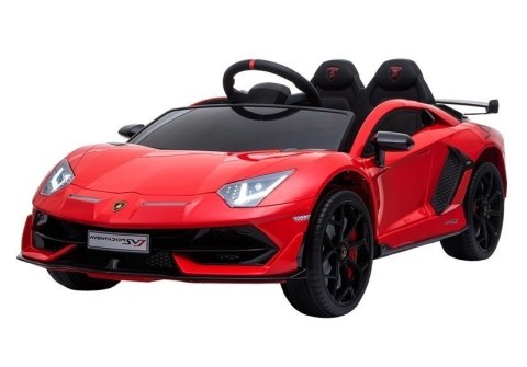 Auto na Akumulator Lamborghini Aventador Czerwony Auto na Akumulator Lamborghini Aventador Czerwony