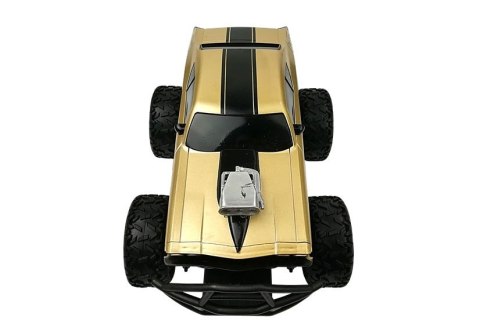 Auto Zdalnie Sterowane R/C 6.5 km/h Wysokie Koła Złoty Auto Zdalnie Sterowane R/C 6.5 km/h Wysokie Koła Złoty
