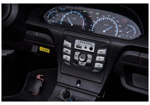 Auto na akumulator YSA021A Czarny Lakierowany Auto na akumulator YSA021A Czarny Lakierowany