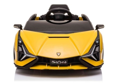 Auto na akumulator Lamborghini Sian Żółty Auto na akumulator Lamborghini Sian Żółty