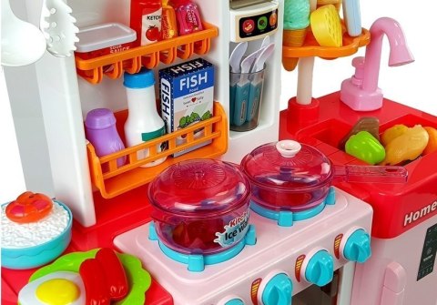 Kuchnia Muzyczna ze Światłami i Wodą Przybory Kuchenne Akcesoria Różowa Kuchnia Muzyczna ze Światłami i Wodą Przybory Kuchenne Akcesoria Różowa