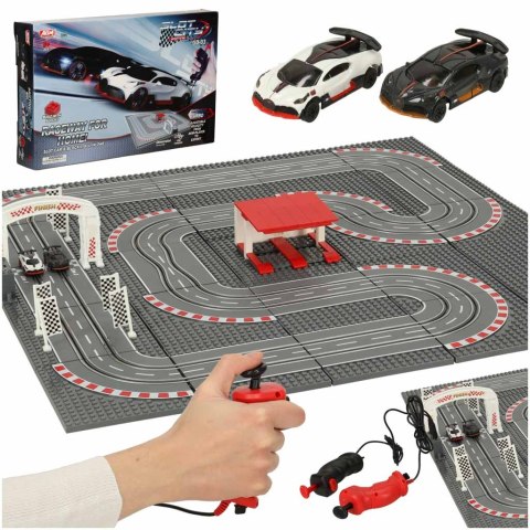 Tor samochodowy wyścigowy policyjny elektryczny klocki konstrukcyjne GD-03 Tor samochodowy wyścigowy policyjny elektryczny klocki konstrukcyjne GD-03