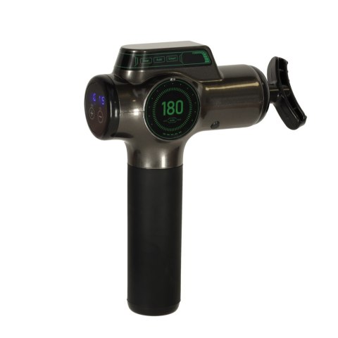 Pistolet do masażu masażer do pleców ciała wyświetlacz LED 8w1 Pistolet do masażu masażer do pleców ciała wyświetlacz LED 8w1