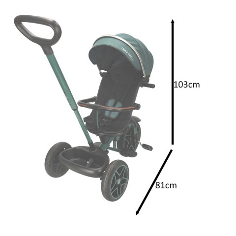 Rowerek trójkołowy TRIKE FIX Elite zielony Rowerek trójkołowy TRIKE FIX Elite zielony