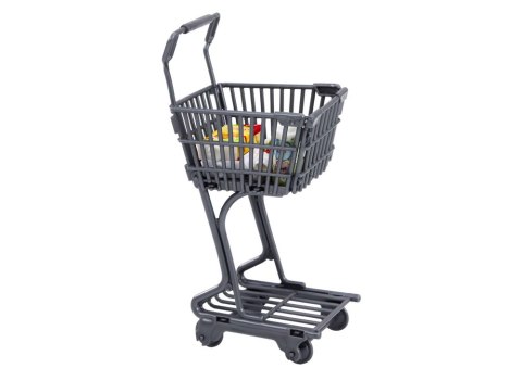 Zestaw Lalka W Supermarkecie Regały Koszyk Sklepowy Produkty Spożywcze Zestaw Lalka W Supermarkecie Regały Koszyk Sklepowy Produkty Spożywcze