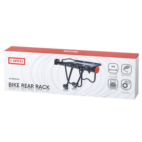L-BRNO Bagażnik rowerowy tylny aluminium uniwersalny L-BRNO Bagażnik rowerowy tylny aluminium uniwersalny