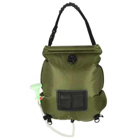 Prysznic turystyczny solarny polowy kempingowy 20L XXL z termometrem Prysznic turystyczny solarny polowy kempingowy 20L XXL z termometrem