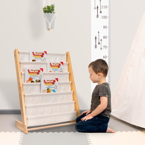 Regał na książki dla dzieci stojak półka 79cm Regał na książki dla dzieci stojak półka 79cm