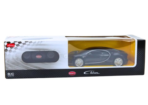 Samochód Zdalnie Sterowany RC Bugatti Chiron 1:24 Czarny Samochód Zdalnie Sterowany RC Bugatti Chiron 1:24 Czarny