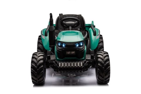Traktor Na Akumulator HC-306 Ciemno Zielony 24V Traktor Na Akumulator HC-306 Ciemno Zielony 24V