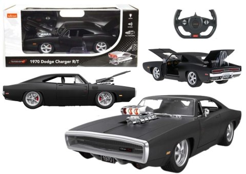 Auto RC 1:16 Zdalnie Sterowany Dodge Charger R/T Otwierane Elementy Czarny Auto RC 1:16 Zdalnie Sterowany Dodge Charger R/T Otwierane Elementy Czarny