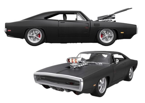 Auto RC 1:16 Zdalnie Sterowany Dodge Charger R/T Otwierane Elementy Czarny Auto RC 1:16 Zdalnie Sterowany Dodge Charger R/T Otwierane Elementy Czarny