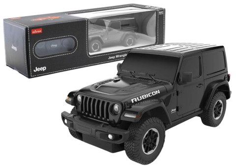 Auto R/C 1:24 Zdalnie Sterowany JEEP Wrangler JL Rubicon Czarny Auto R/C 1:24 Zdalnie Sterowany JEEP Wrangler JL Rubicon Czarny