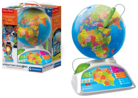 Interaktywny Edukacyjny Globus Eduglobus Clementoni 50847 Interaktywny Edukacyjny Globus Eduglobus Clementoni 50847