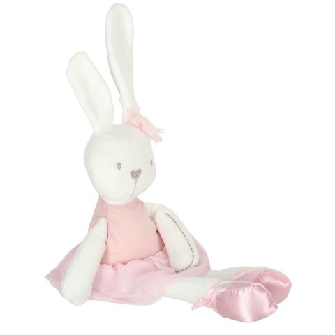Maskotka pluszowa królik w różowej sukience 42cm Maskotka pluszowa królik w różowej sukience 42cm